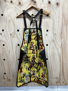 Brown Leather Apron - Yellow Cow Girls