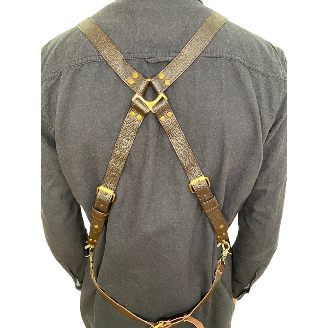 Brown Vegan Leather Apron - High Life | Ray Steels Leather Aprons