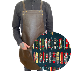 Brown Leather Apron = Skateboards
